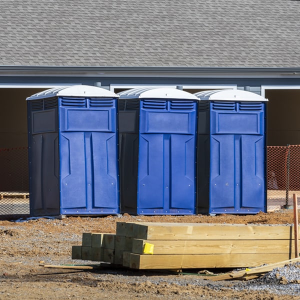 how do you dispose of waste after the portable restrooms have been emptied in Ojai